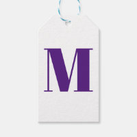 Monogramm lila violett anpassen