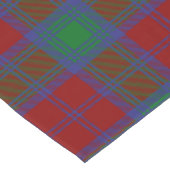 Monogramm-LindsayTartan Kurzer Tischläufer (Ecke)