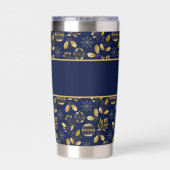 Monogramm-Logo-Anwaltskanzlei-Feiertagsgeschenk fü Thermobecher (Rückseite)