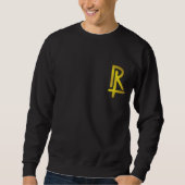 Monogramm-Logo-Buchstaben R und T Sweatshirt (Vorderseite)
