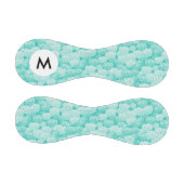 Monogramm Lotus-Muster 2 Baseball (Paneele)