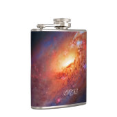 Monogramm, M106 Spiralarm, Stöcke Venatici Flachmann (Rechts)