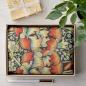 Monogramm "M" William Morris Design Seidenpapier (Geschenk)