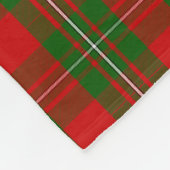 Monogramm MacGregor Tartan Fleecedecke (Ecke)