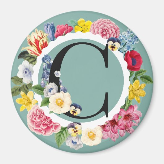 Monogramm Magnet (Vorne)