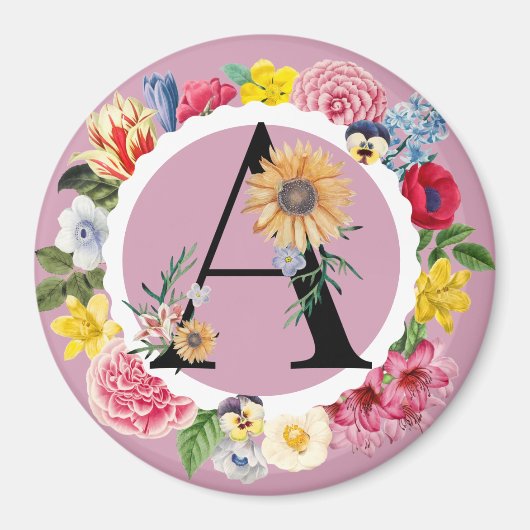 Monogramm Magnet (Vorne)