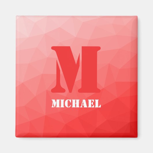 Monogramm Magnet (Vorne)