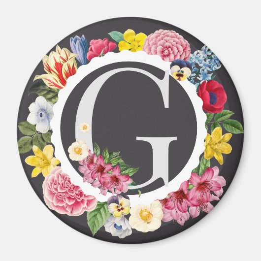 Monogramm Magnet (Vorne)