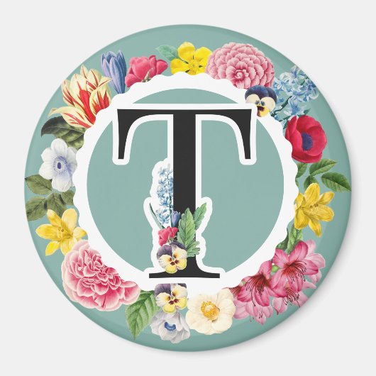 Monogramm Magnet (Vorne)