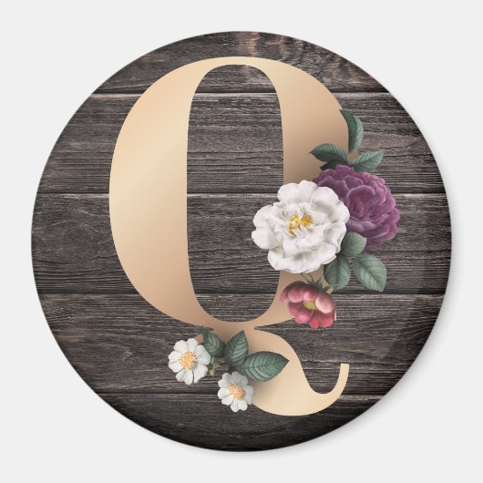 Monogramm Magnet (Vorne)