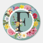 Monogramm Magnet (Vorne)