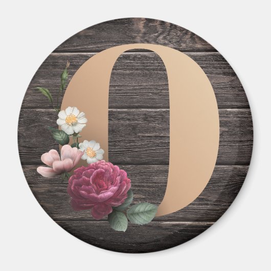 Monogramm Magnet (Vorne)