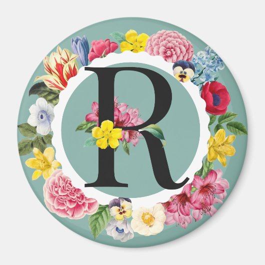 Monogramm Magnet (Vorne)