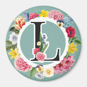 Monogramm Magnet (Vorne)