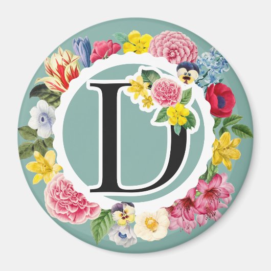 Monogramm Magnet (Vorne)