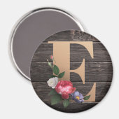 Monogramm Magnet (Vorderseite/Rückseite)