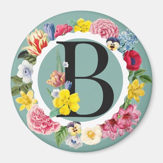 Monogramm Magnet (Vorne)