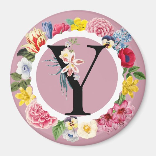 Monogramm Magnet (Vorne)