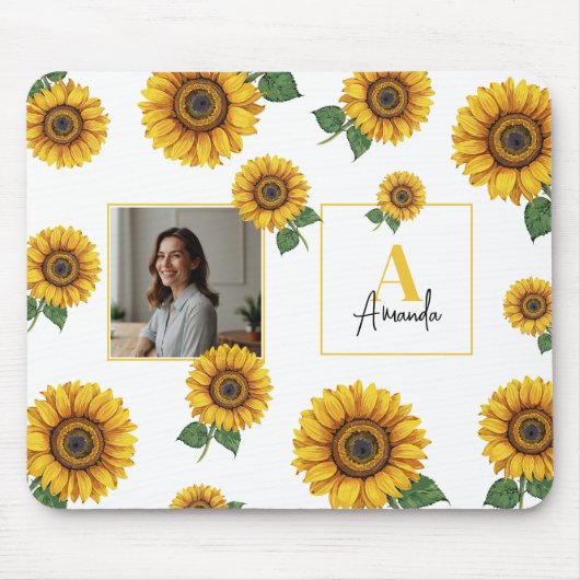 Monogramm-Mama Mousepad (Vorne)