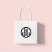 Monogramm-MAMA Runder Aufkleber