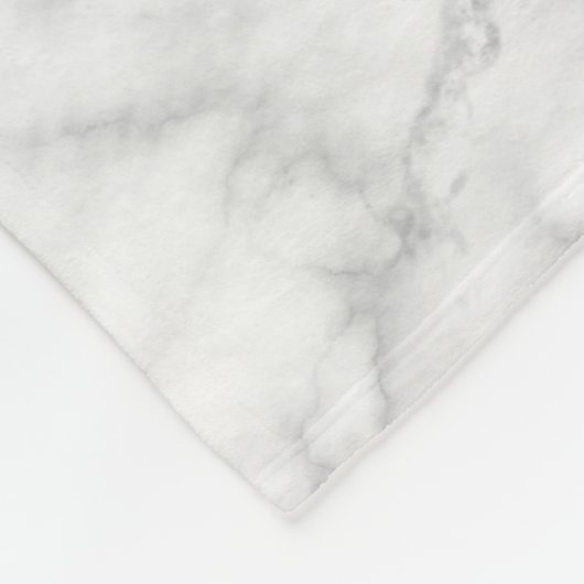 Monogramm-MARMORdecke Fleecedecke (Ecke)