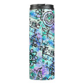 Monogramm-Match- und Physikgleichungen-Nerd Thermosbecher (Rückseite)