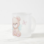 Monogramm Mattierte Tasse (VorderseiteRechts)