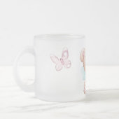 Monogramm Mattierte Tasse (Links)