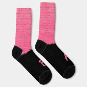 Monogramm Mauerziegel Socken (Rechts)