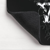 Monogramm-Maus-Pad Mousepad (Ecke)