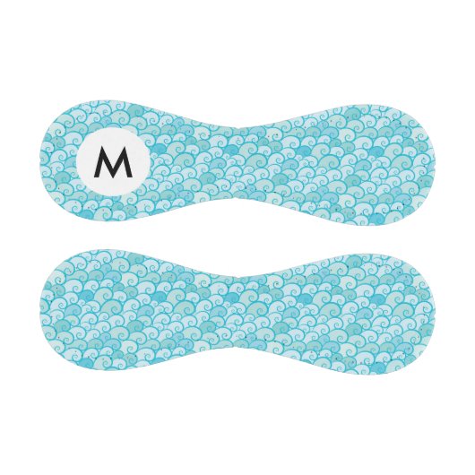 Monogramm-Meer-Muster Baseball (Paneele)