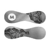 Monogramm Metallhintergrund mit mechanischer Besch Baseball (Paneele)