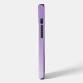 Monogramm Metallic Violet Lila Drift Glitzer Case-Mate iPhone Hülle (Rückseite / Links)