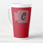 Monogramm Milchtasse (Linke Ecke)