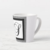 MONOGRAMM MILCHTASSE (Rechte Ecke)
