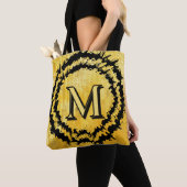 Monogramm minimalist einfaches chic falsches Gold Tasche (Von Nahem)
