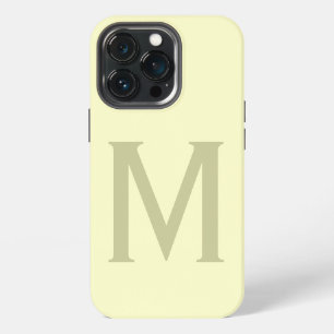 Monogramm-Minimalist - Fügen Sie Ihren Namen, Init iPhone 13 Pro Hülle