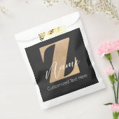 Monogramm mit Anfangsbuchstabe Z und individuellem Geschenktütchen (Versiegelt)