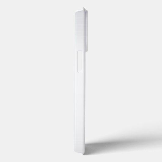 Monogramm mit atemberaubendem weißem Metallic Case-Mate iPhone Hülle (Rückseite / Rechts)