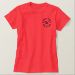 Monogramm mit Datum Polo<br><div class="desc">Monogram-Geschenke haben eine große Auswahl an individuell anpassbaren USPS-Briefmarke,  Umschlag Aufkleber-Aufkleber,  Grußkarten,  Hemden,  Hüte,  Buttons,  Magnete und vieles mehr. Diese Monogramme eignen sich hervorragend für die Versendung von Einladungen zu Hochzeiten,  Party Einladungen zum Jahrestag,  Graduierungsankündigungen und Geburtstagspartys,  um nur einige zu nennen.</div>