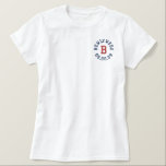 Monogramm mit Datum Polo<br><div class="desc">Monogram-Geschenke haben eine große Auswahl an individuell anpassbaren USPS-Briefmarke,  Umschlag Aufkleber-Aufkleber,  Grußkarten,  Hemden,  Hüte,  Buttons,  Magnete und vieles mehr. Diese Monogramme eignen sich hervorragend für die Versendung von Einladungen zu Hochzeiten,  Party Einladungen zum Jahrestag,  Graduierungsankündigungen und Geburtstagspartys,  um nur einige zu nennen.</div>