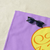 Monogramm mit frischen Sommerfrüchten Strandtuch (Beispiel)