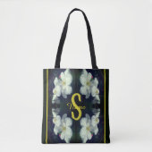 Monogramm mit Ihrem Anfangsbuchstaben und Namen Cl Tasche (Vorderseite)