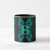 Monogramm mit Ihrem initialen Namen Lily Kunst Per Tasse (Zentrum)
