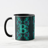 Monogramm mit Ihrem initialen Namen Lily Kunst Per Tasse (Links)
