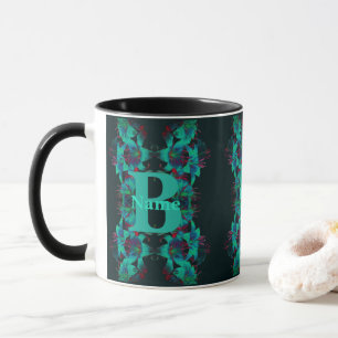 Monogramm mit Ihrem initialen Namen Lily Kunst Per Tasse