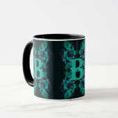 Monogramm mit Ihrem initialen Namen Lily Kunst Per Tasse (Vorderseite Links)