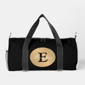 Monogramm mit personalisiertem Namen im Circle But Duffle Bag (Rückseite)