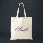 Monogramm mit personalisierter Bezeichnung Tragetasche<br><div class="desc">Dieser personalisierte Name Monogramm niedliche Vintage Tasche ist die beste Geschenkidee für Braut und Brautmädchen bei Hochzeiten.</div>
