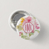 Monogramm | Mitte Juli Button (Vorne & Hinten)
